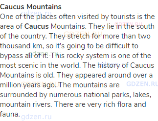 <strong>Caucus Mountains</strong><br>